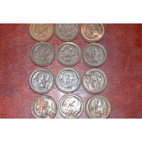 Австралия 1 цент(73,75,77,79)