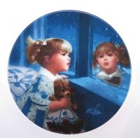 Мини-тарелка фарфоровая серия Любимый детский художник Америки Окно в мечты Pemberton & Oakes США