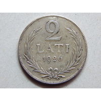 Латвия 2 лата 1926г.