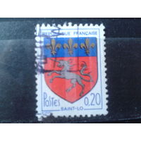 Франция 1966 Герб города