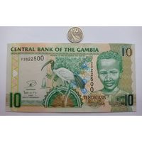 Werty71 Гамбия 10 даласи 2013 UNC банкнота