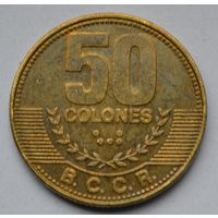 Коста-Рика 50 колон, 2012 г.