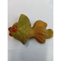 Резиновая игрушка рыбка ссср