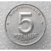 5 пфеннигов 1950 год (А) ГДР #01