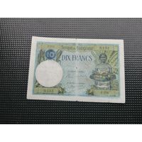 Мадагаскар 10  франков 1937
