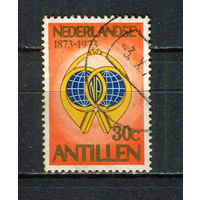 Нидерландские Антильские острова - 1973 - 100-летие выпуска первых марок Нидерландских Антильских островов 30С - [Mi.268] - 1 марка. Гашеная.  (Лот 39ER)-T7P24