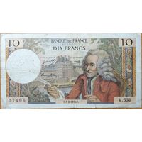 10 франков 1970г Pic147c
