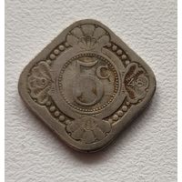 Кюрасао 5 центов, 1948. 4-4-8