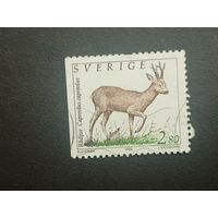 Швеция 1992. Дикие животные