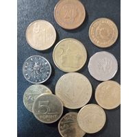 Монеты Босния и Герцеговина, Словакия, Югославия, Сербия, Чехия, Венгрия