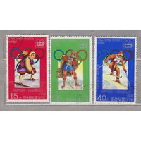 Спорт Олимпийские игры Северная Корея КНДР 1978 год лот 15