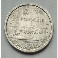 Французская Полинезия 1 франк 1975 г.