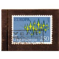 Югославия. Mi:YU 1457. Европа (C.E.P.T.) 1972 - Звезды.