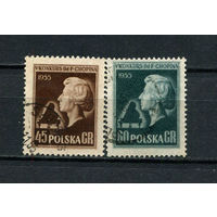 Польша - 1954 - V Международный конкурс пианистов имени  Шопена - 2 марки. Гашеные.  (Лот 27BY)