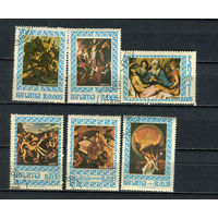 Панама - 1967 - Искусство - [Mi. 966-971] - полная серия - 6 марок. Гашеные.  (Лот 87Fe)-T25P14
