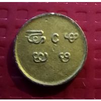 Индия, Траванкор 1 кэш 1901 г. #40111