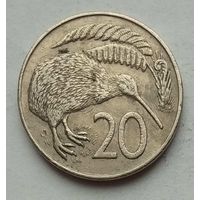 Новая Зеландия 20 центов 1980 г.
