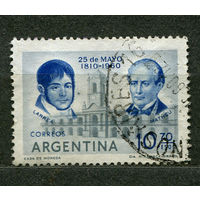 Герои революции 1810 года. Аргентина. 1960