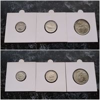 Распродажа с 1 рубля!!! Филиппины 3 монеты (1, 10, 50 сентимо) 1984-1988 гг. UNC