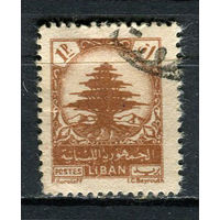 Ливан - 1948 - Дерево 1Pia - [Mi.383] - 1 марка. Гашеная.  (LOT DN30)