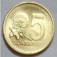 Парагвай 5 гуарани 1992 г.