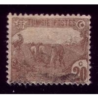 1 марка 1906 год Тунис 35
