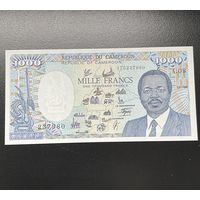 Камерун 1000 франков 1990 г.