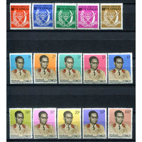Конго (Киншаса) - 1969г. - Генерал Мобуту, герб - полная серия, MNH [Mi 339-353] - 15 марок