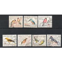 Птицы Чехословакия 1959 год серия из 7 марок