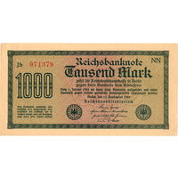 Германия, 1000 марок, 1922 г. *