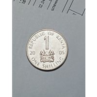 Кения 1 шиллинг 2005 года .