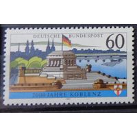 Современная Германия 1992г. Mi.1583 MNH** полная серия