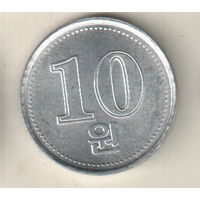 Северная Корея 10 вон 2005