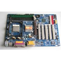 Плата материнская GIGABYTE GA-8IR533 + процессор Intel Celeron 1.7 сокет 478 + память нерабочая на запчасти