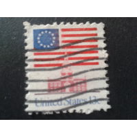 США 1975 стандарт, флаг
