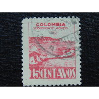Колумбия 1945 г. Флора.