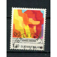 Финляндия - 1981 - Международный год инвалидов - [Mi. 888] - полная серия - 1 марка. Гашеная.  (Лот 173AZ)