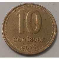 Аргентина 10 сентаво, 2006 (4-10-64)