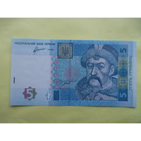 5 гривень 2011 г. UNC