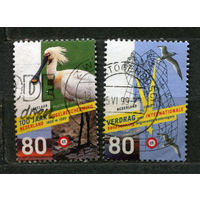 Птицы. Фауна. Нидерланды. 1999. Полная серия 2 марки