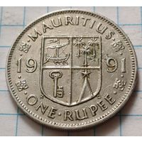 Маврикий 1 рупия, 1991      ( 2-12-7 )