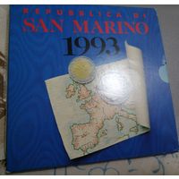 Годовой набор монет 1993 г. Сан Марино