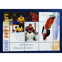 Блок Беларусь 2002 год Олимпийские игры