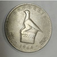 Родезия 20 центов (2 шиллинга) 1964