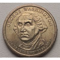 США 1 доллар 2007 P Джордж Вашингтон 1 Президент