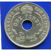 Британская Западная Африка 1 пенни 1947 KN