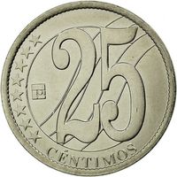 Венесуэла 25 сентимо, 2007 UNC