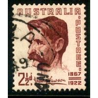 Австралия 1949 Mi# 197 Генри Герцберг Лоусон писатель и поэт. Гашеная (AU02)