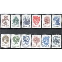 Стандартный выпуск СССР 1988 год (6013-6024) серия из 12 марок (металлография)