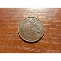 Тринидад и Тобаго 5 центов 2001